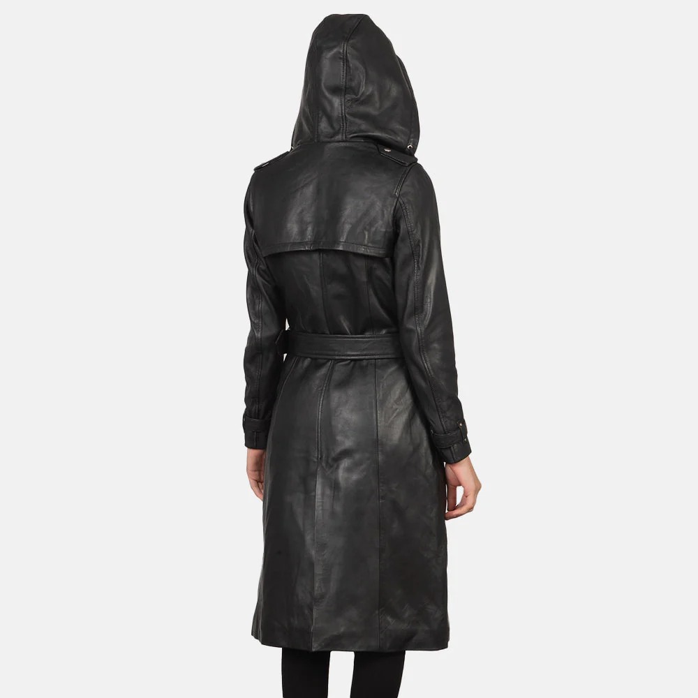 women's trench coat with hood