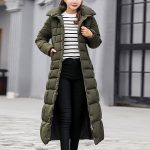 long down coat womens