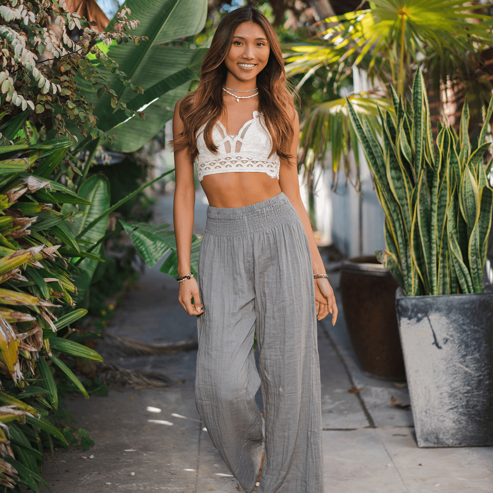 wide leg pants outfit