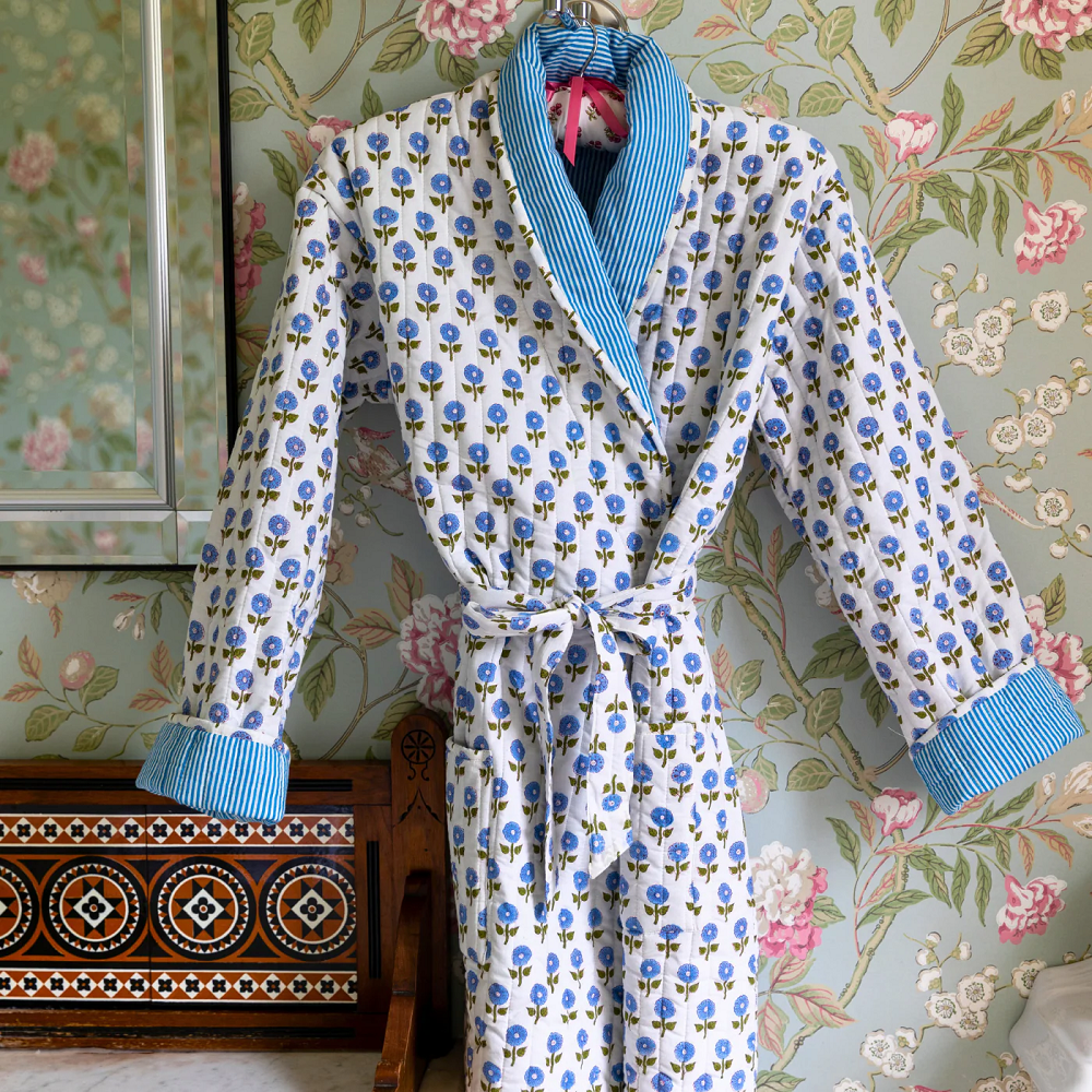 cotton dressing gown