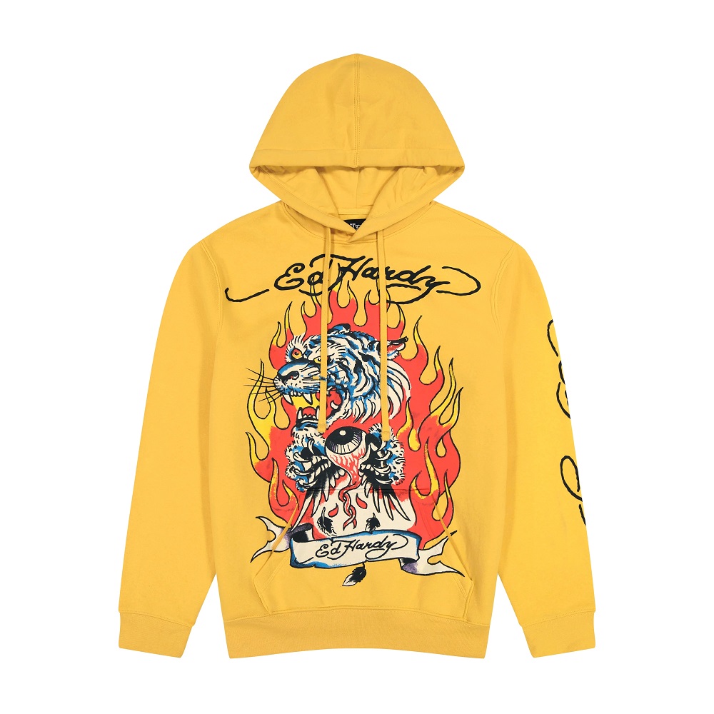 yellow hoodies