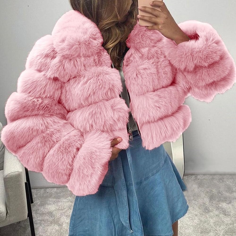 fluffy jacket