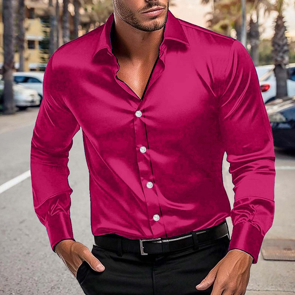 silk shirts for men