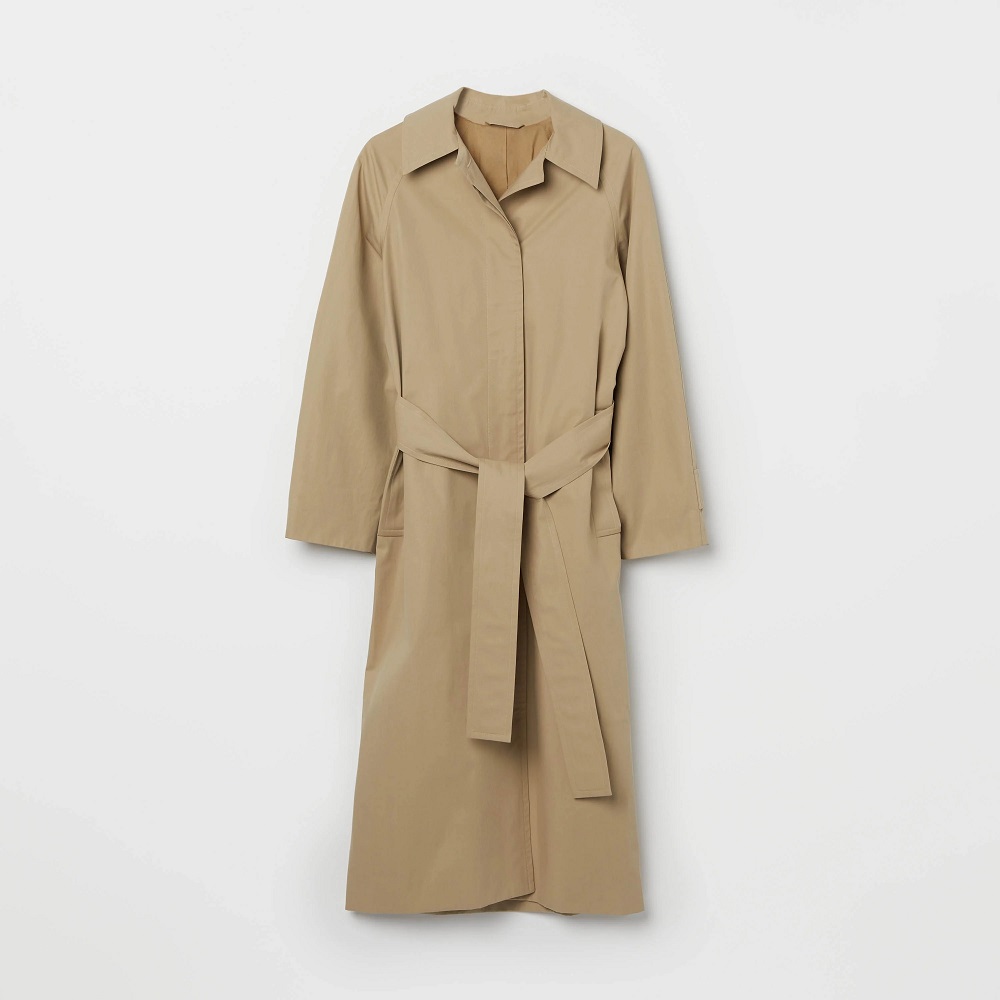 cotton trench coat