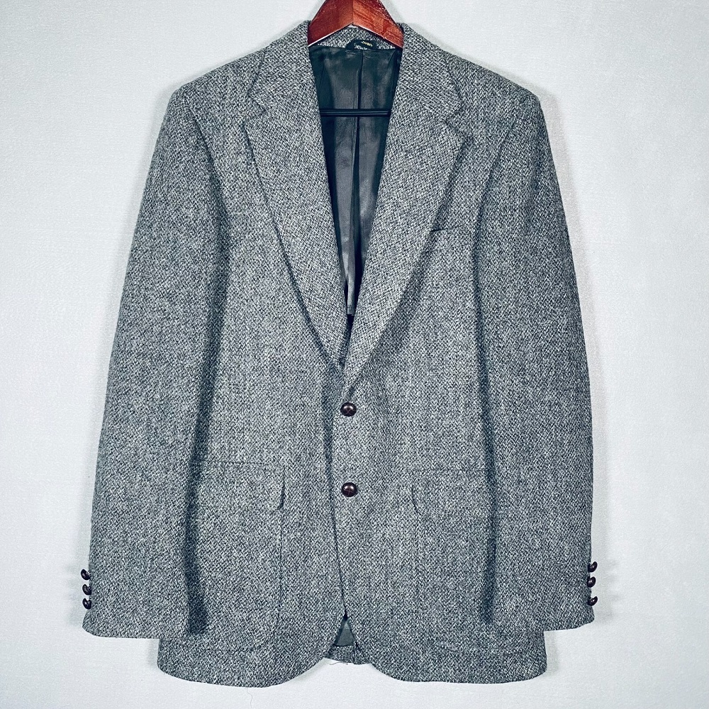 tweed blazer mens