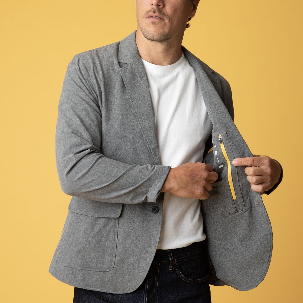 wrinkle-free travel blazer