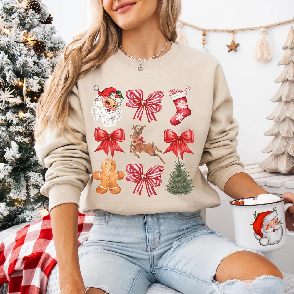 cute christmas sweatshirts