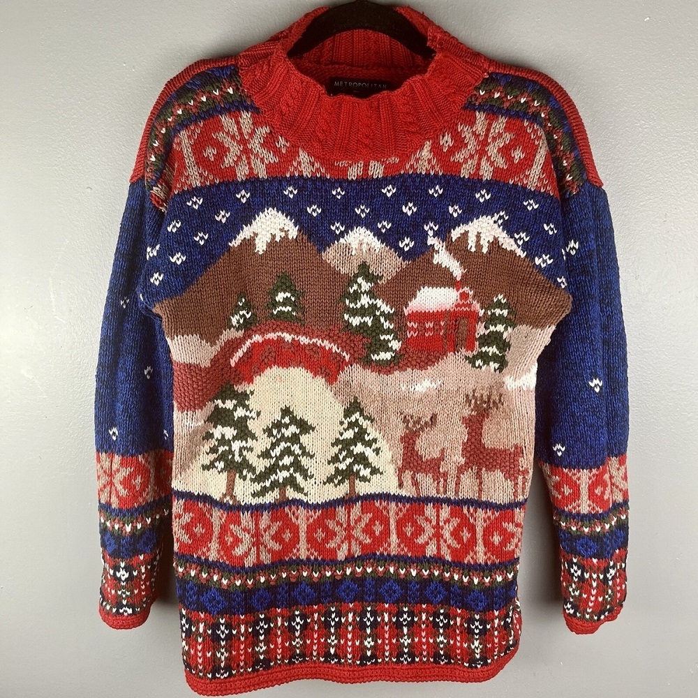 vintage ugly christmas sweaters