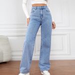 high waisted baggy jeans