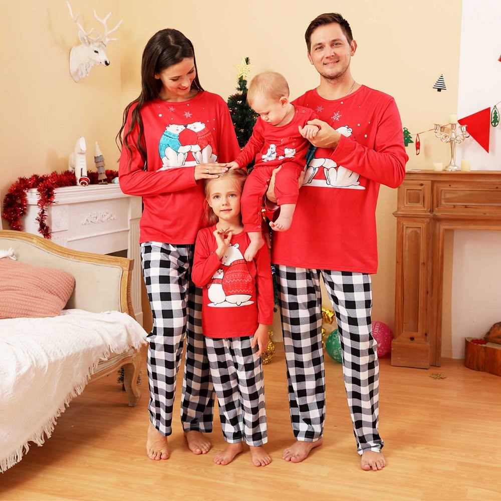 family christmas pajama pants