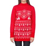 womens christmas sweater dress
