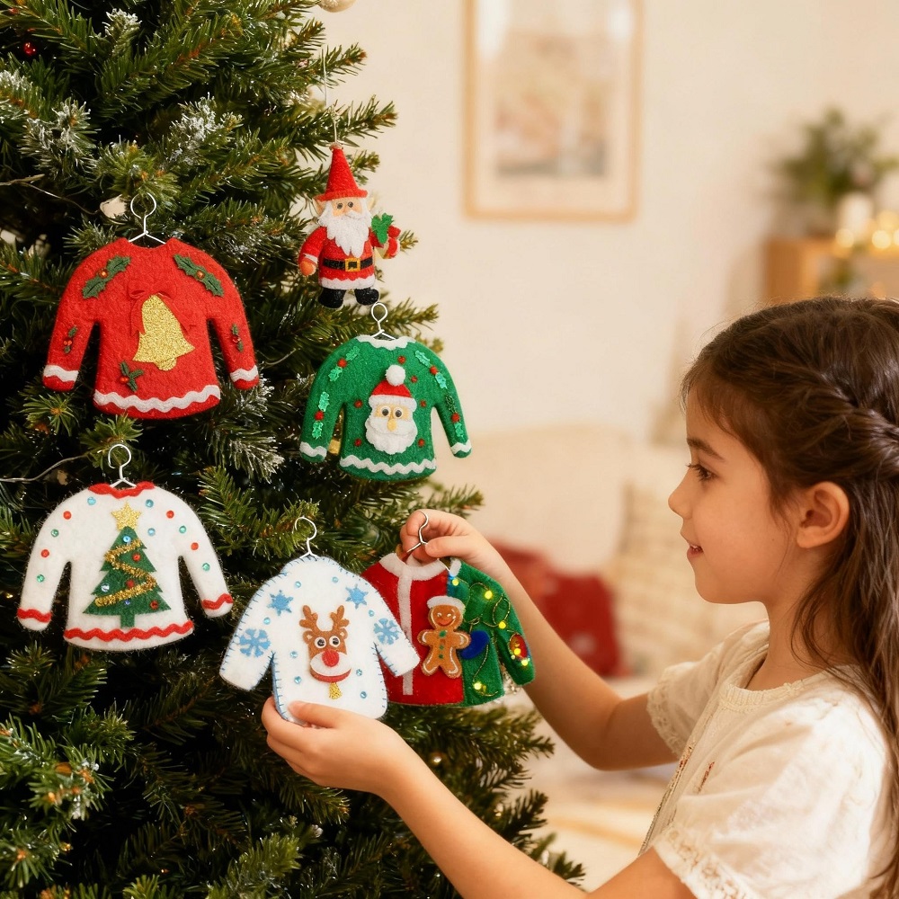 creative ugly christmas sweater