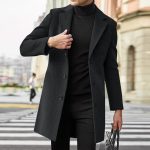 mens long wool coat