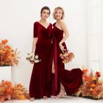christmas bridesmaid dresses