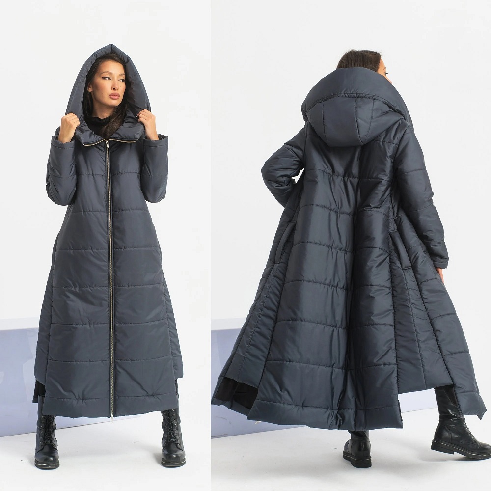 long puffer jacket women