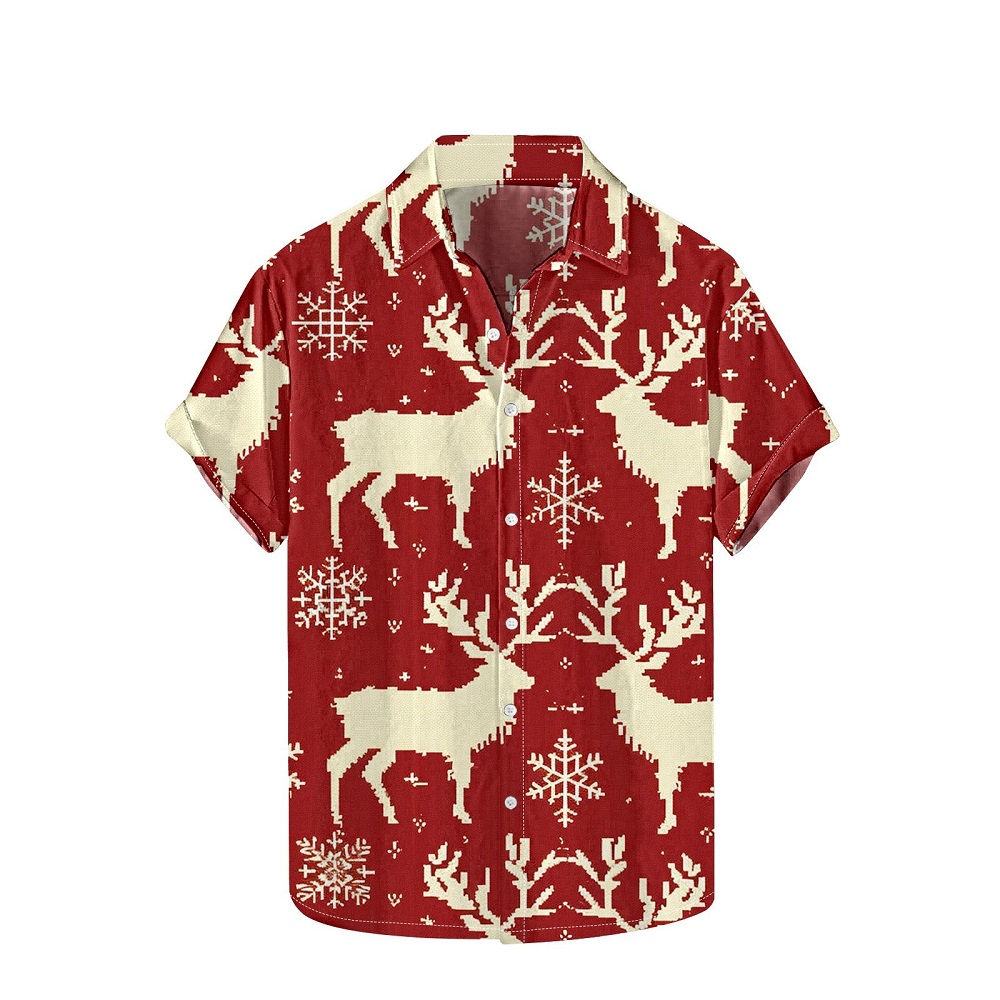 christmas aloha shirts