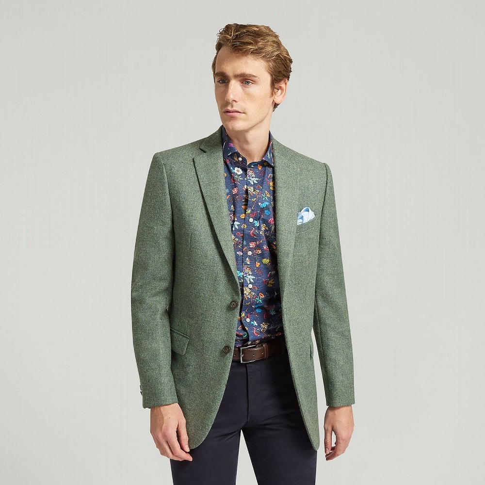 tweed blazer mens