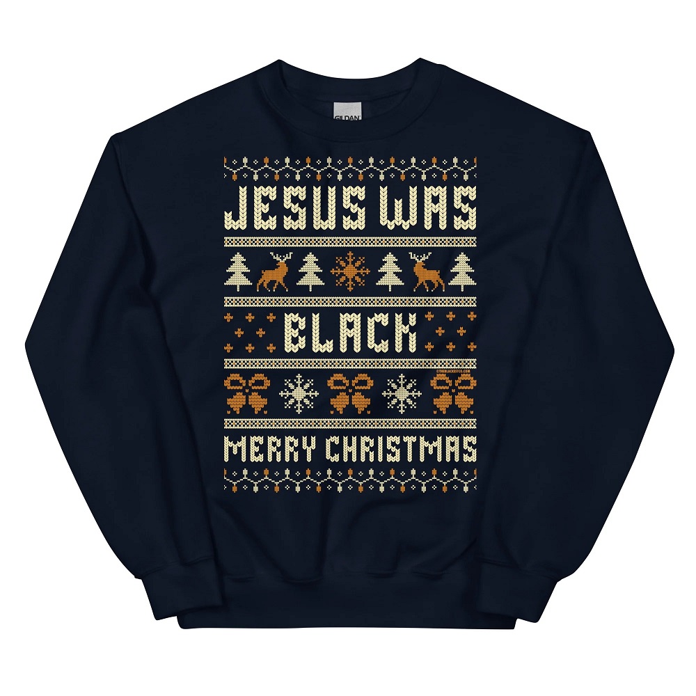 black christmas sweatshirt