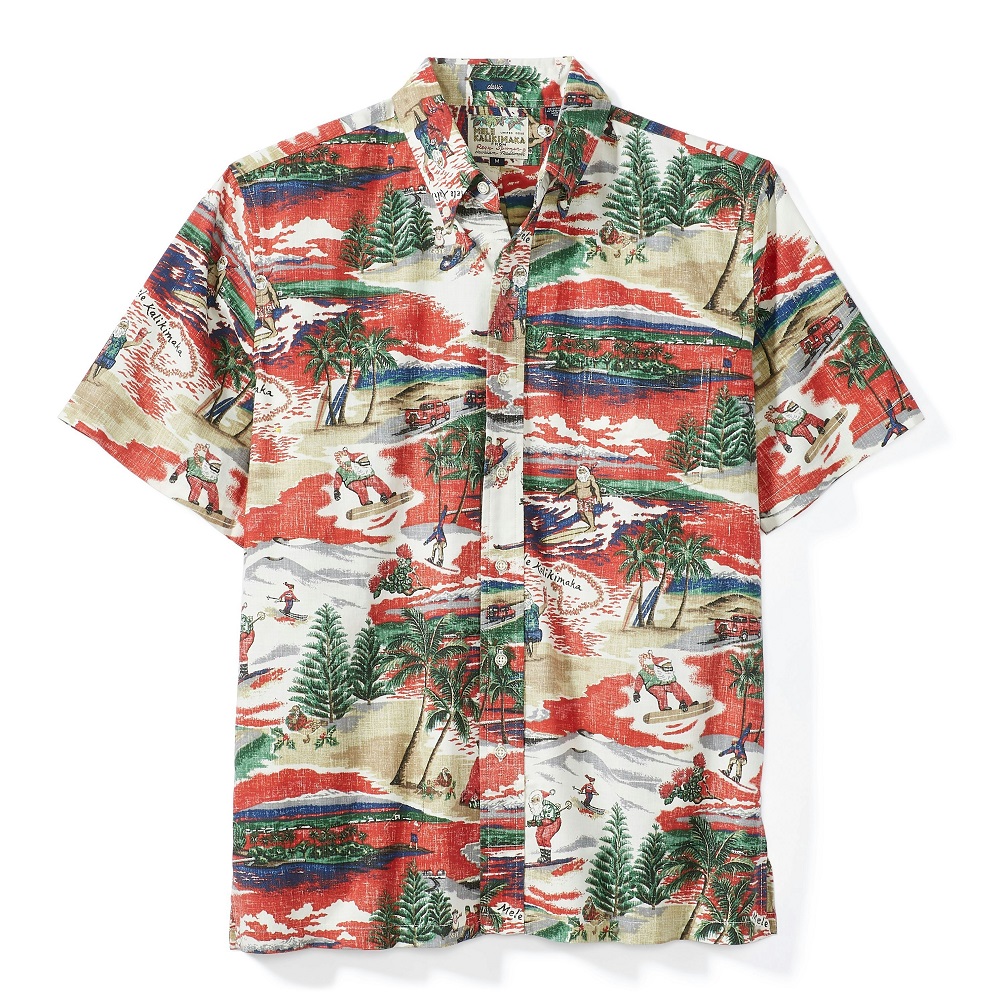 hawaiian christmas shirts