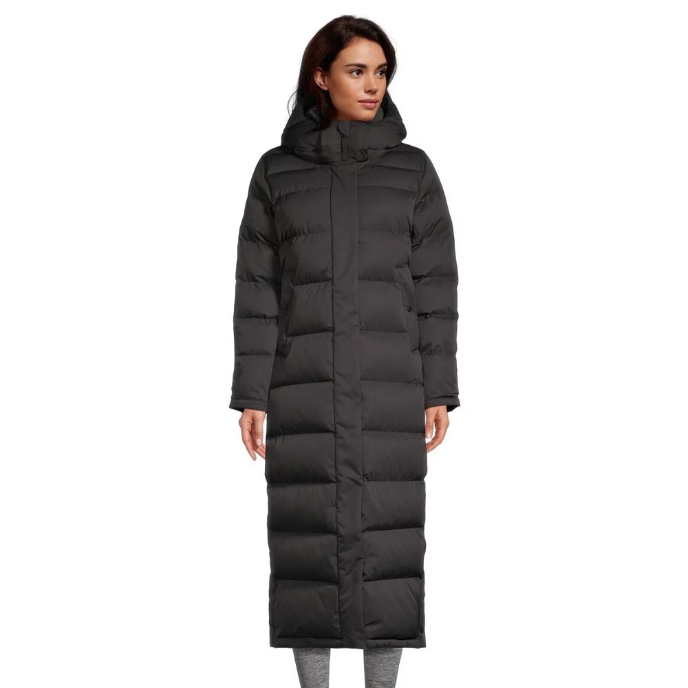 long puffer jacket women
