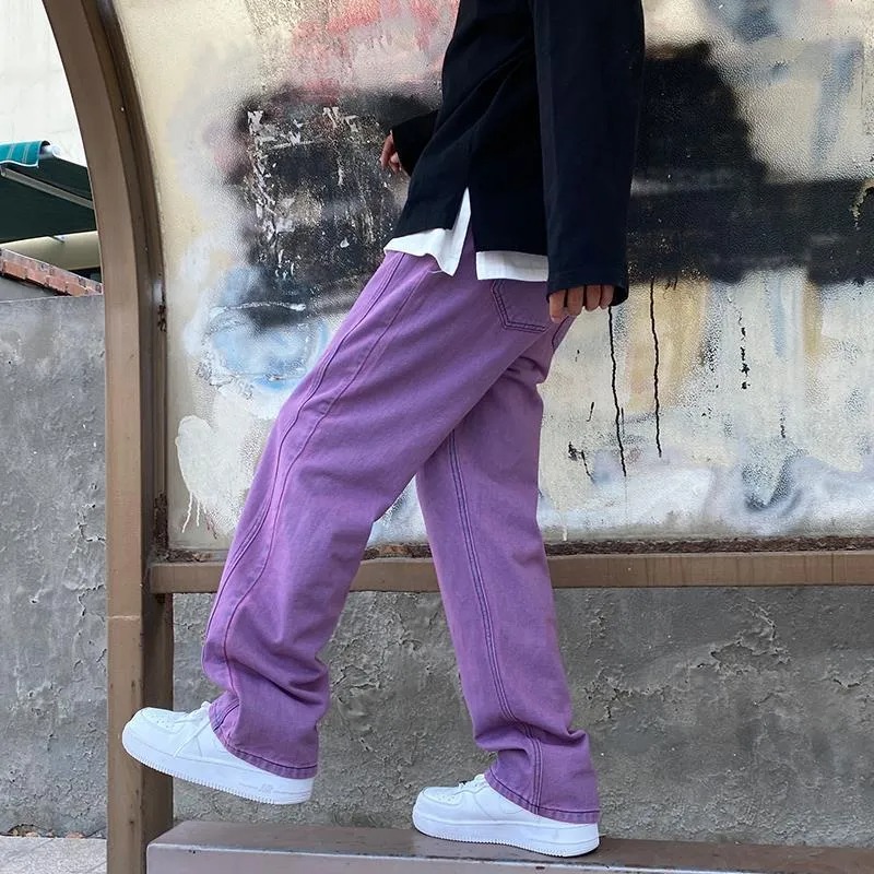 purple jeans mens
