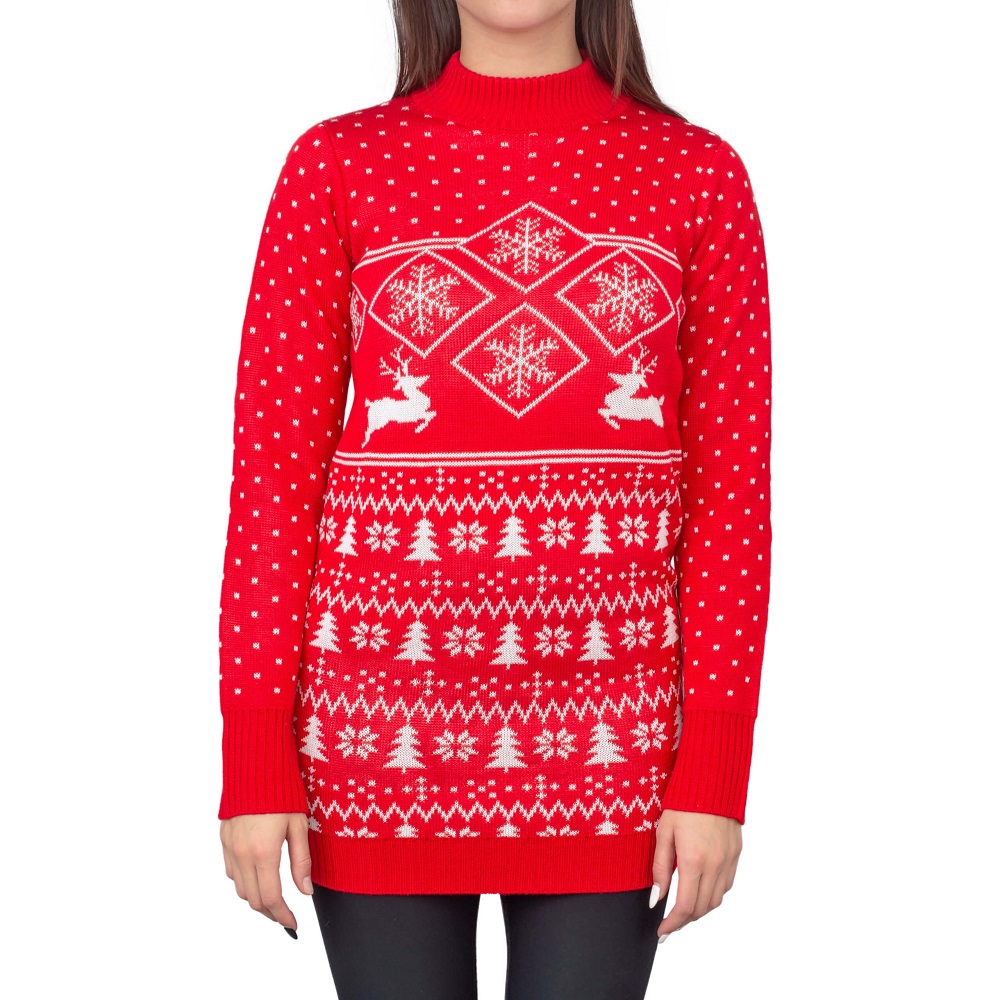 red ugly christmas sweater