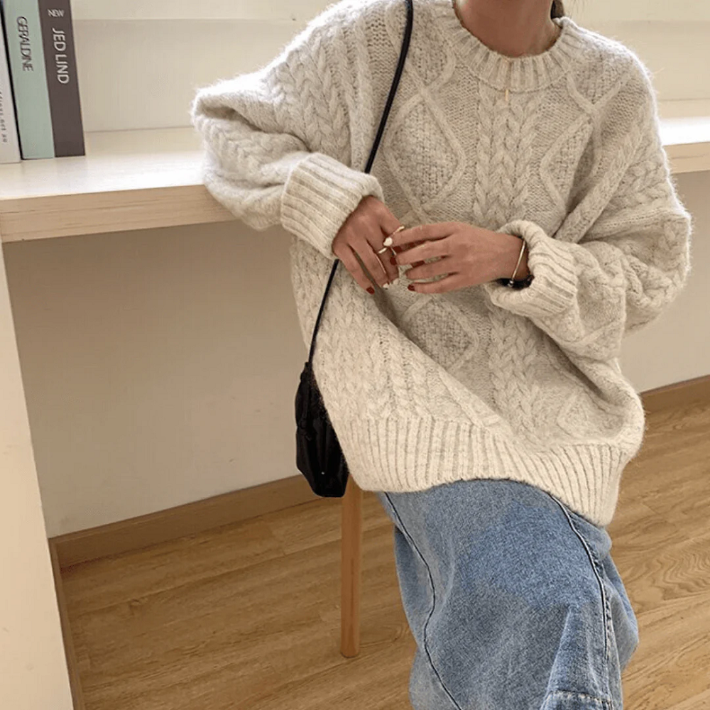 oversized knit sweaters