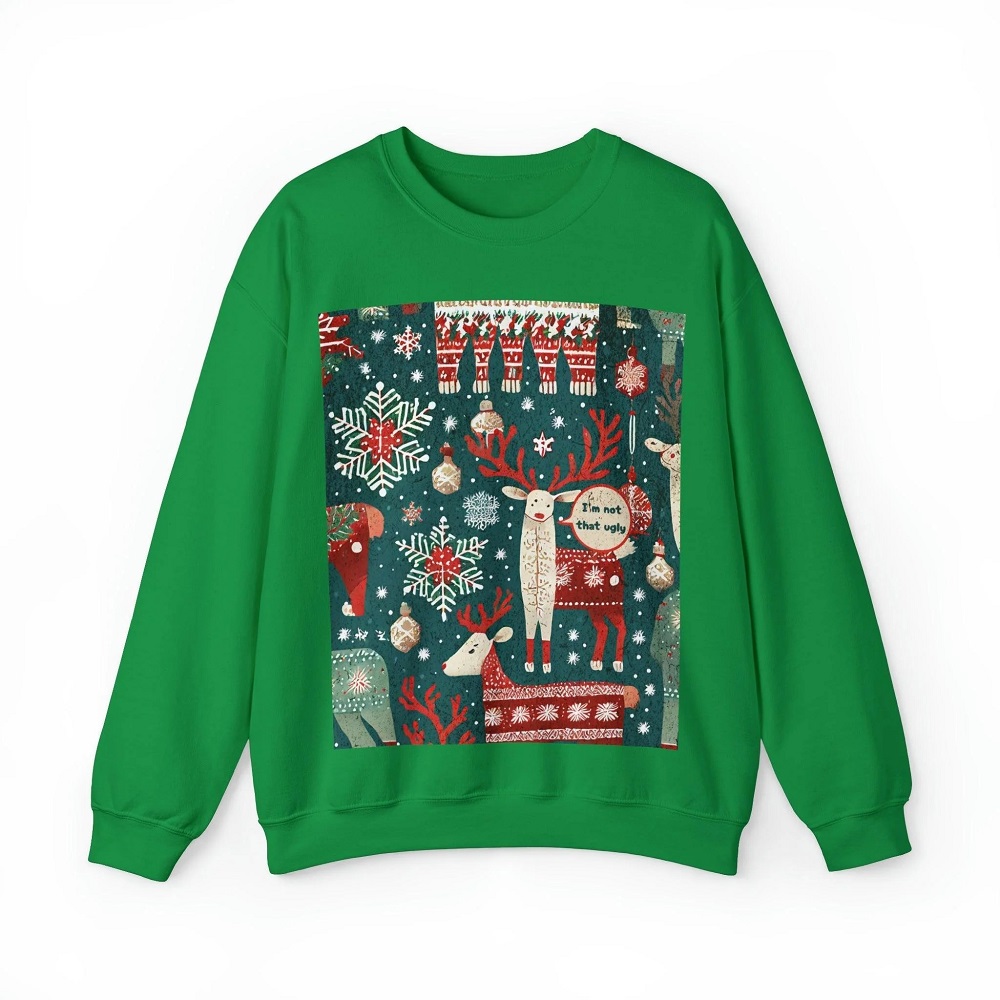 nerdy ugly christmas sweater