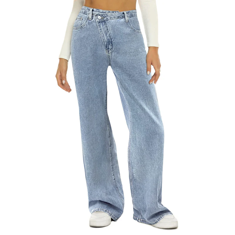 high waisted baggy jeans