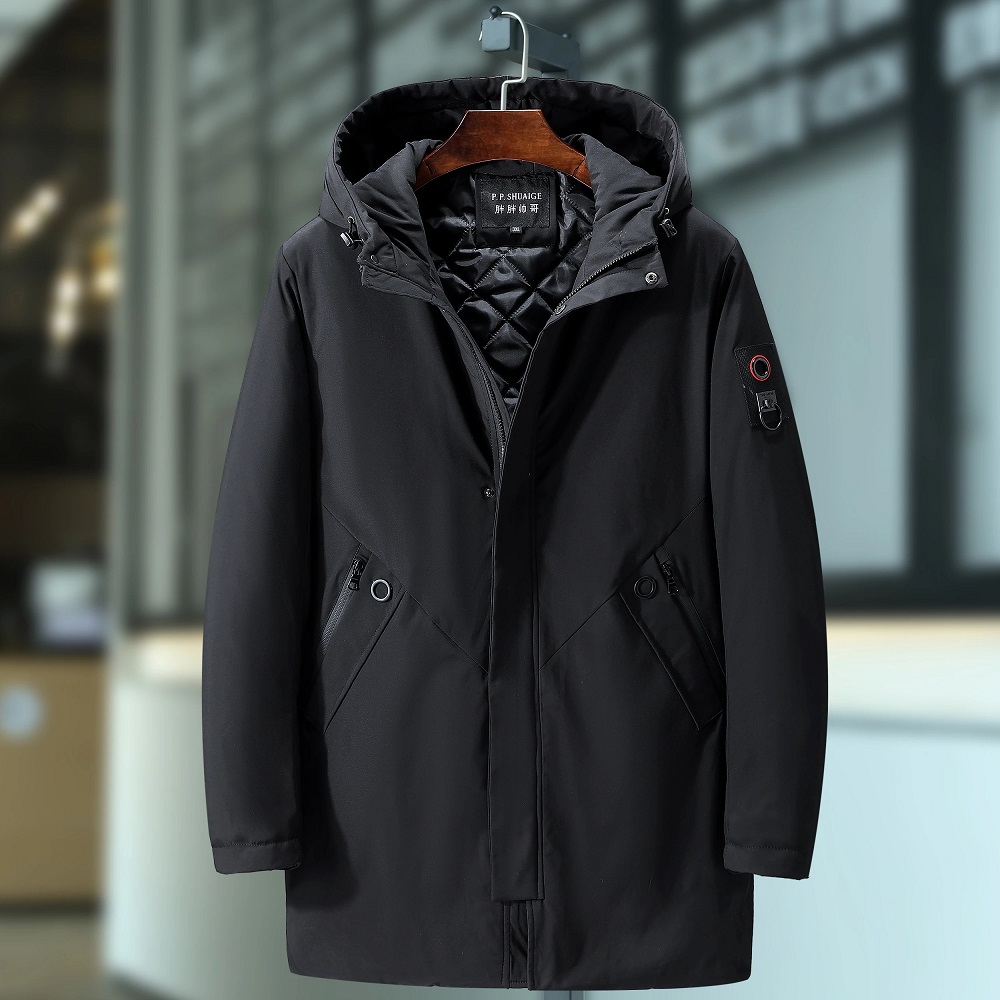 mens black winter coat