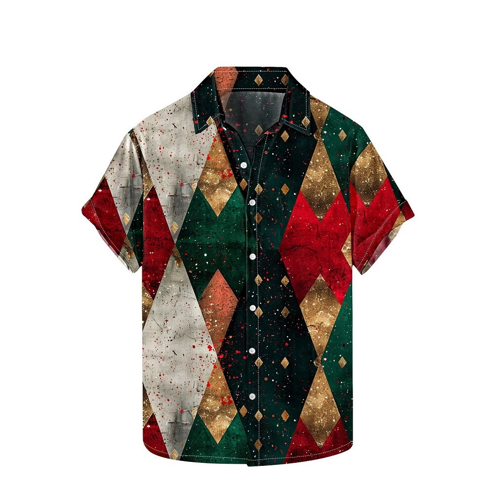 christmas aloha shirts