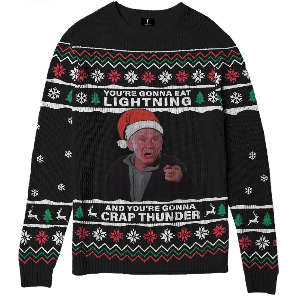 black christmas sweatshirt