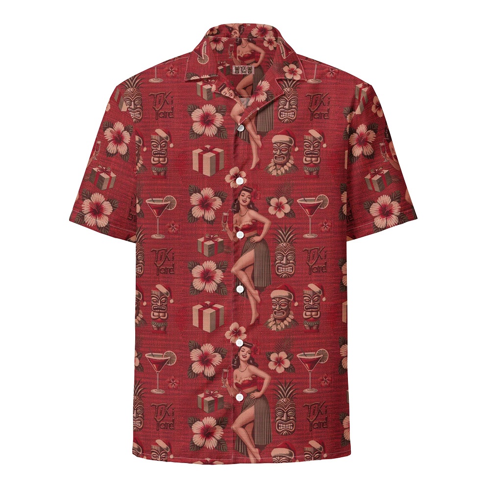 christmas aloha shirts