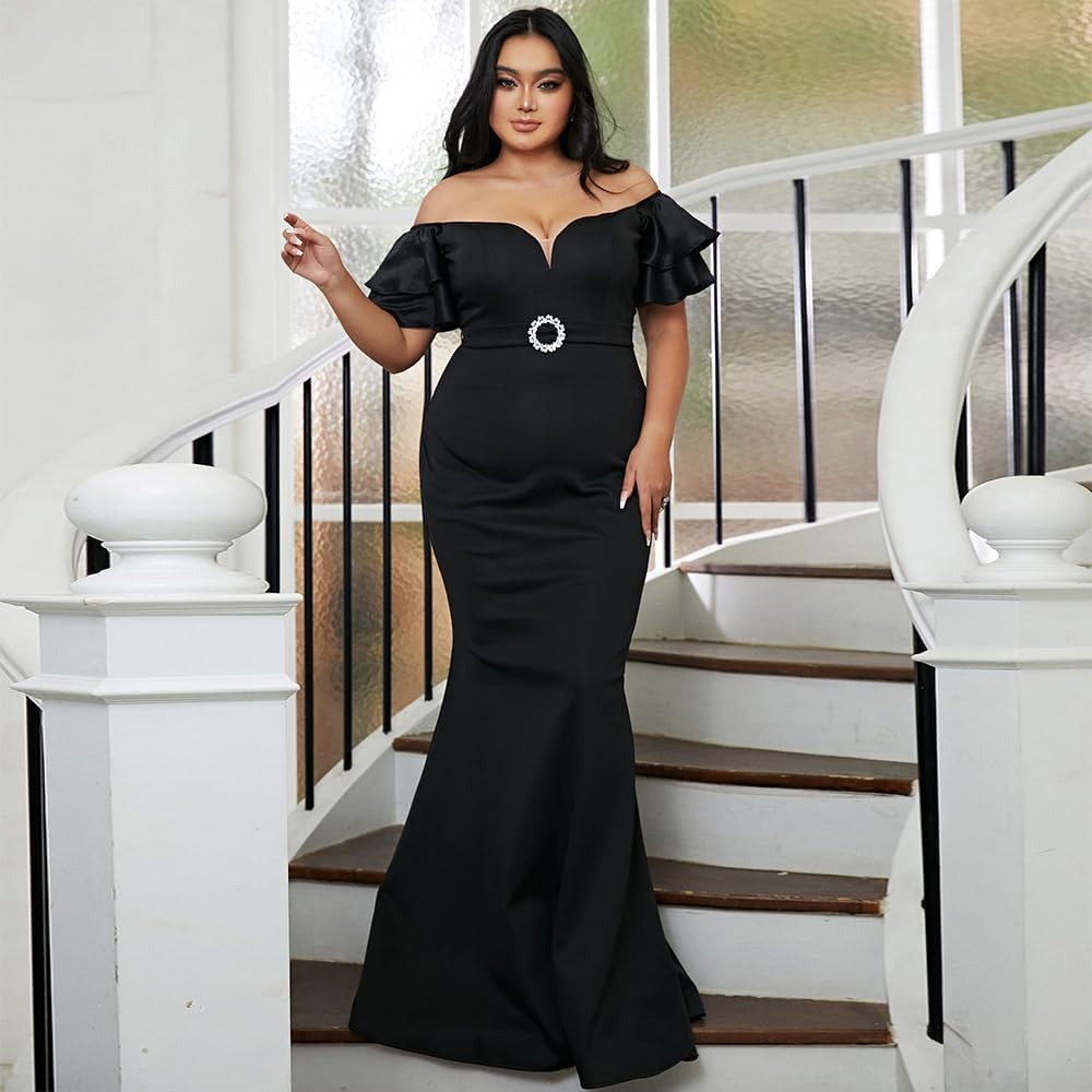 plus size formal gown