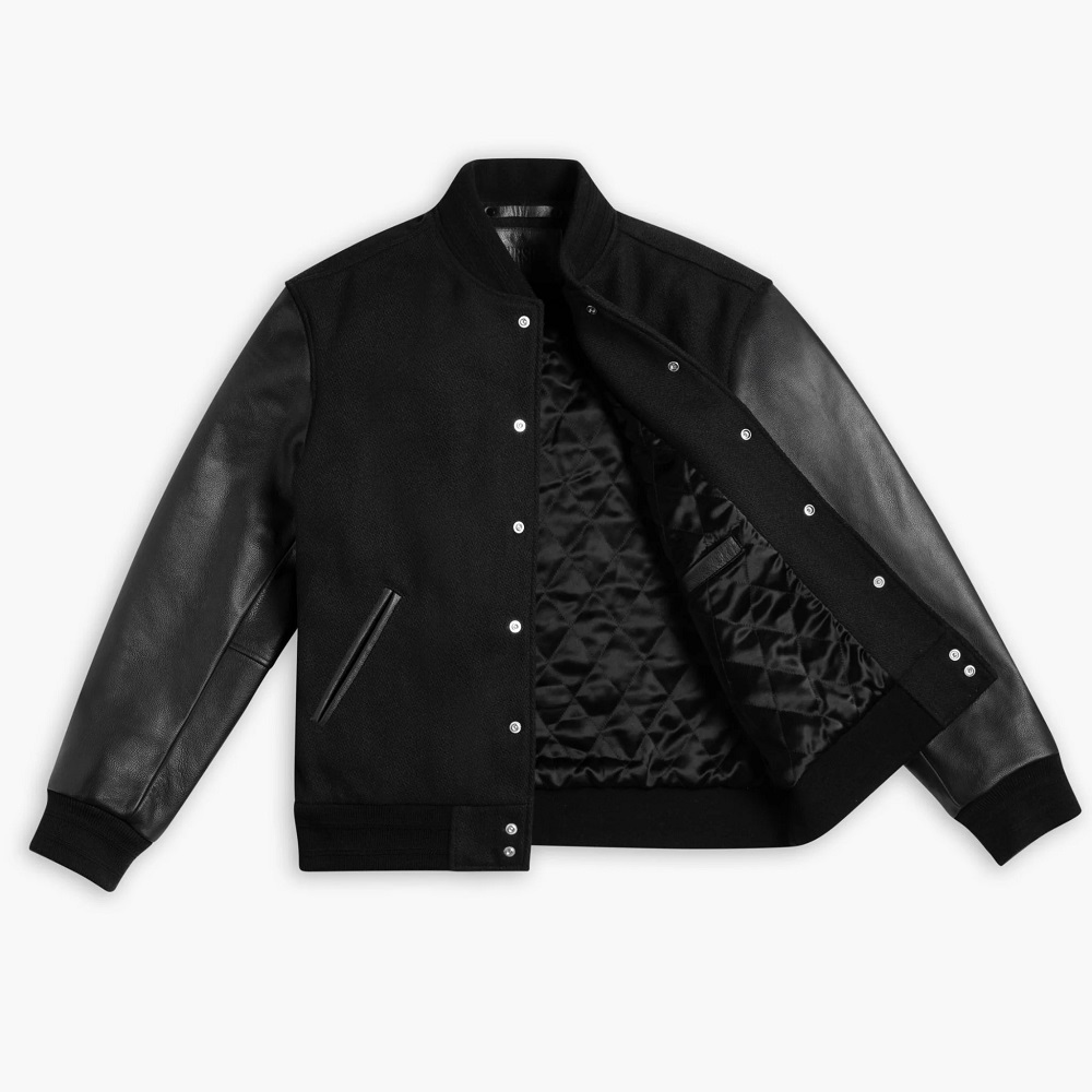 varsity bomber jacket