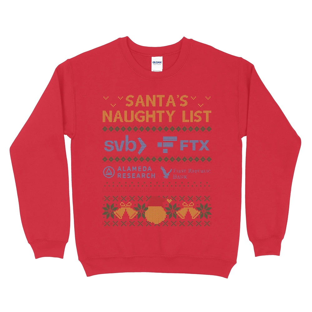 red ugly christmas sweater