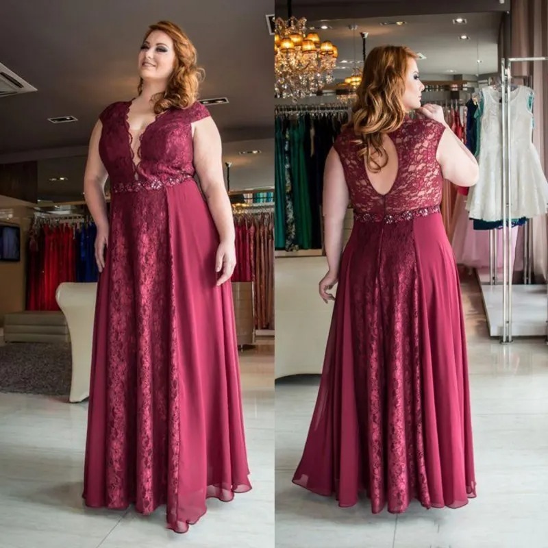 plus size formal gown