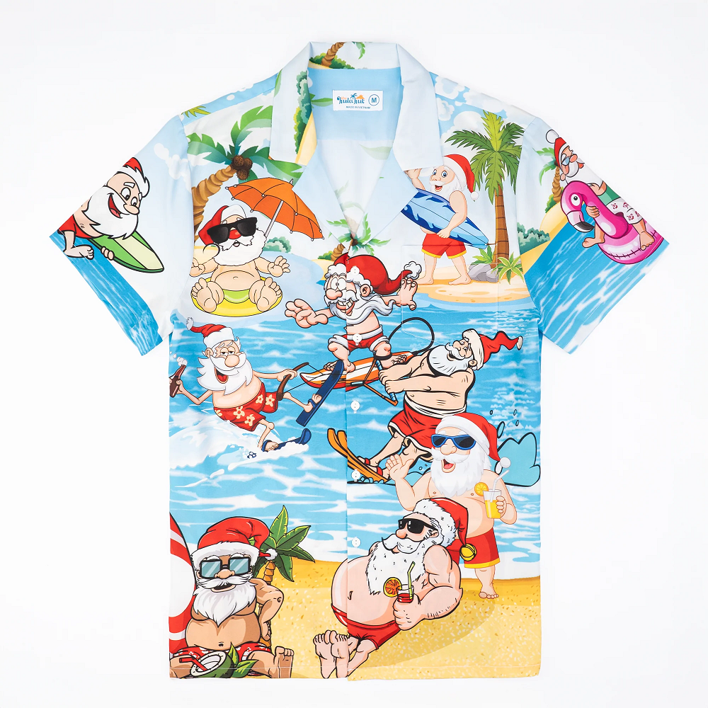 hawaiian christmas shirts