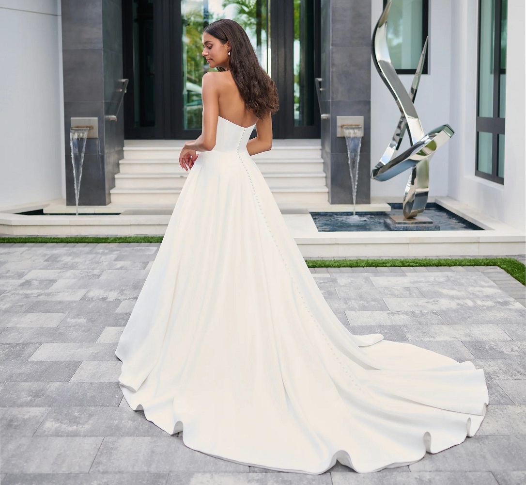 a-line ball gown