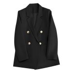 black plus size blazer