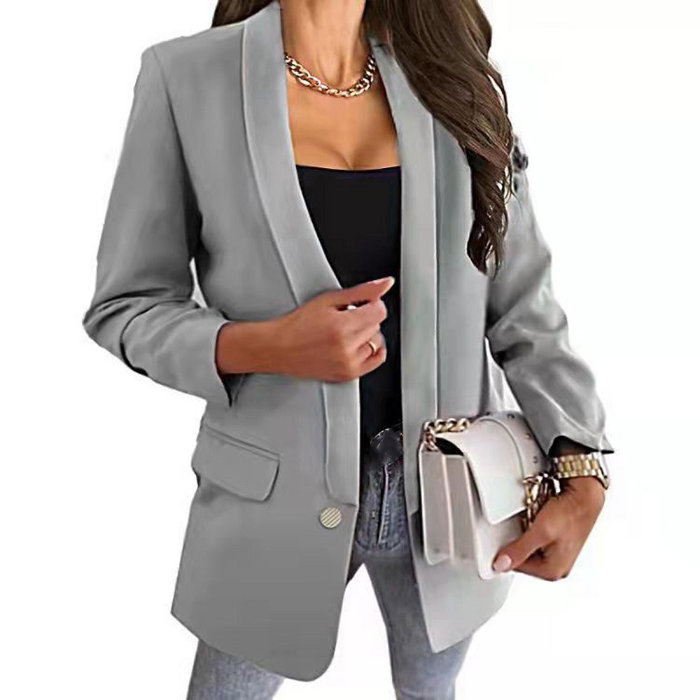 wrinkle-free travel blazer womens