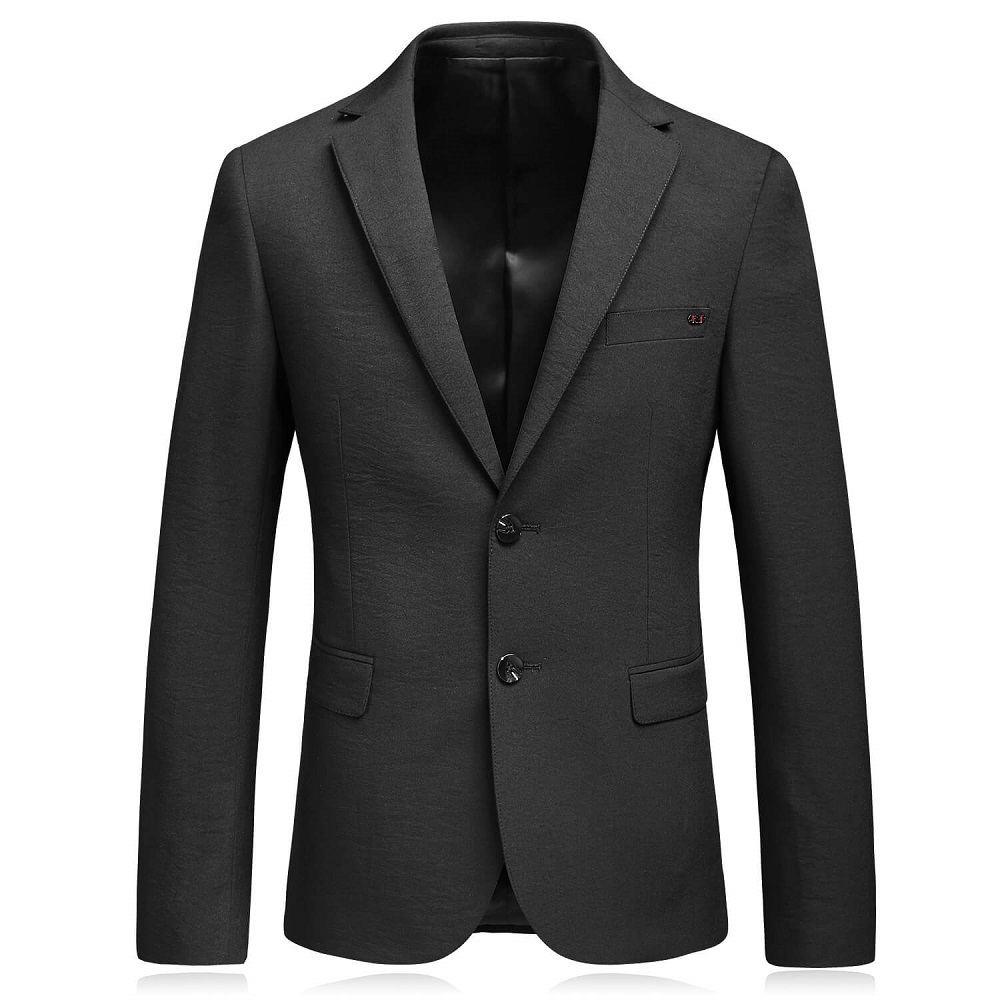 black plus size blazer