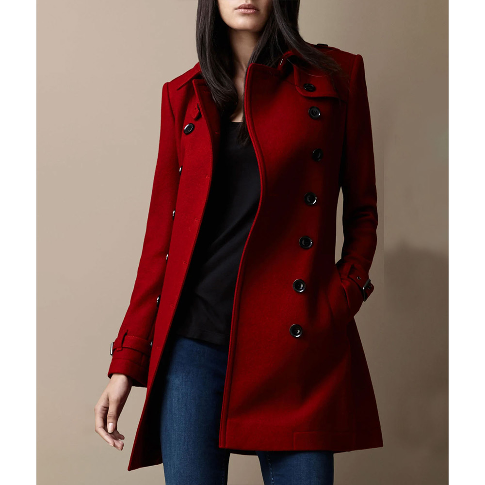 mid length trench coat