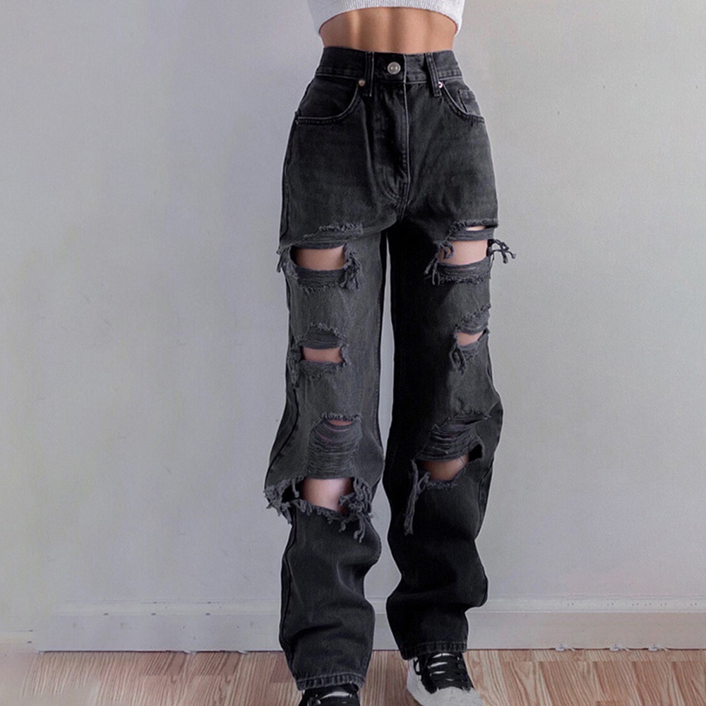 ripped baggy jeans