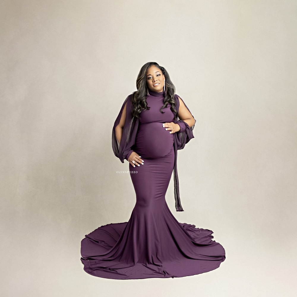 maternity formal gown
