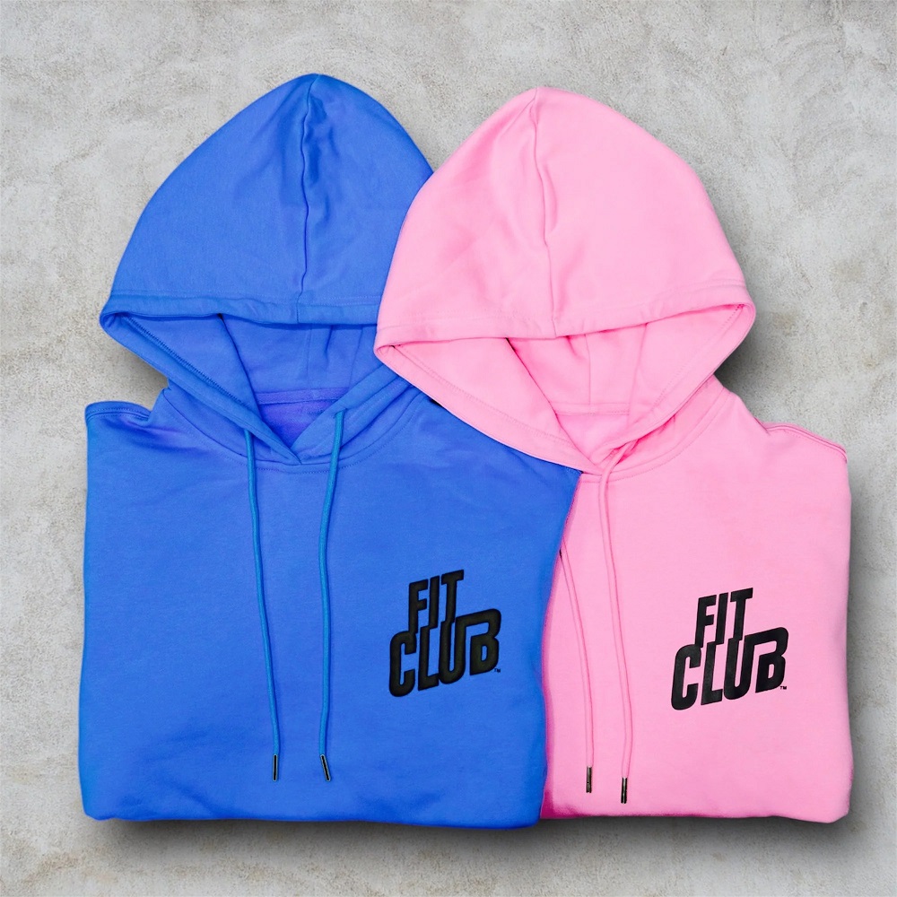 puff print hoodies