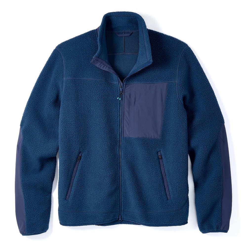 sherpa fleece jacket