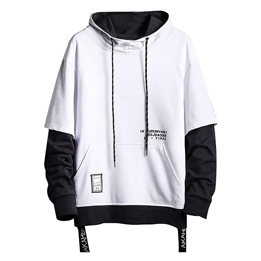 black and white hoodies