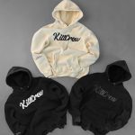 black and white hoodies
