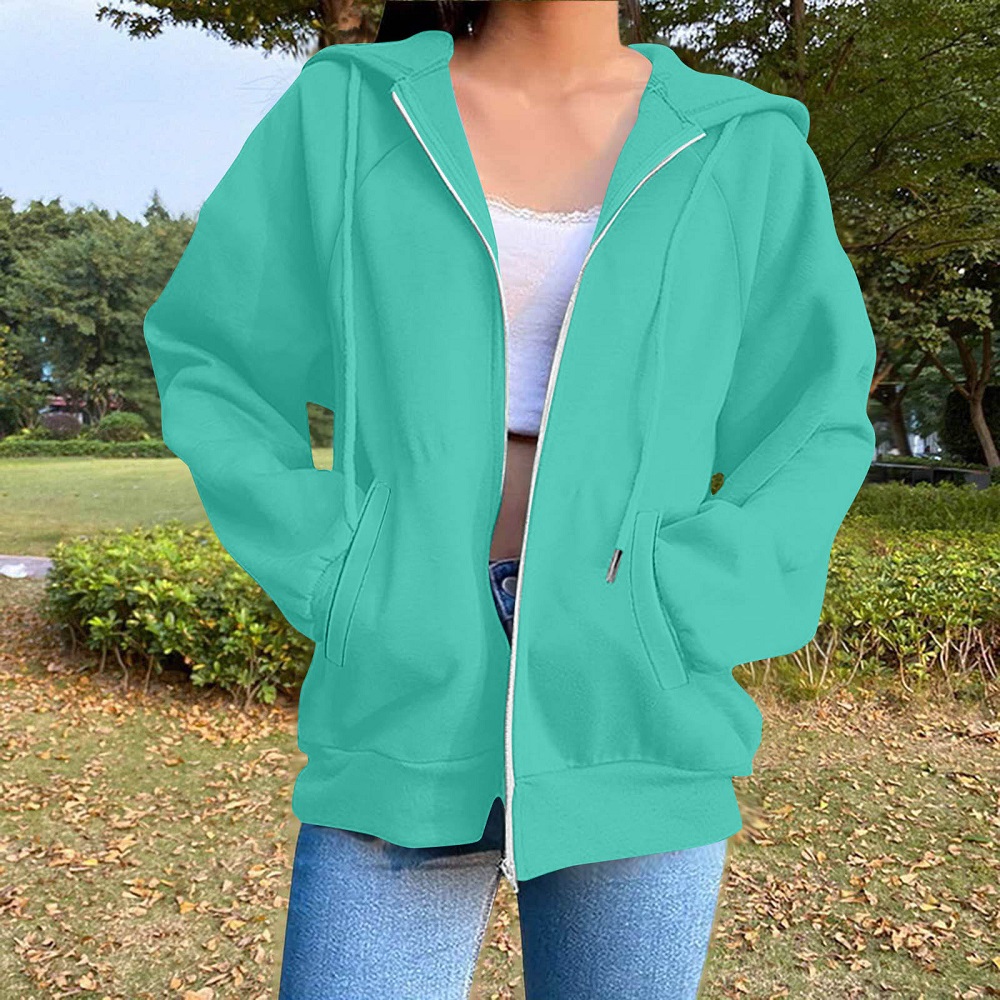 womens green hoodies